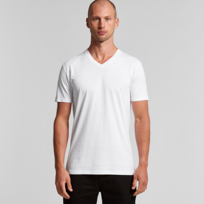 5001V Men's Staple V Neck Tee Thumbnail