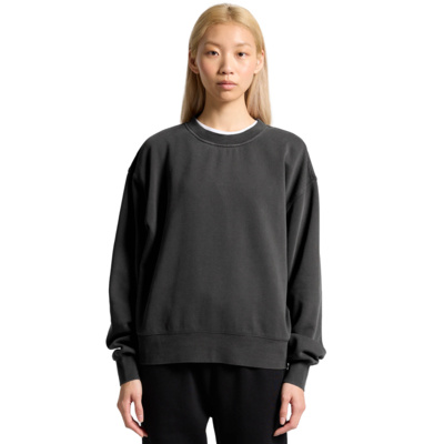 4165 Women's Relax Faded Crew Thumbnail