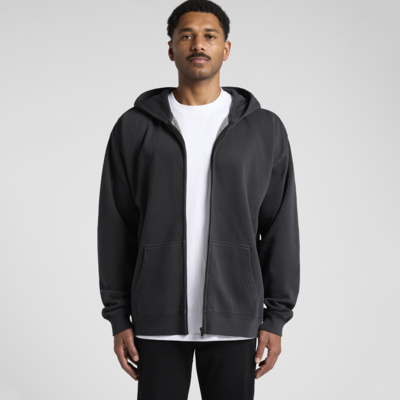 5170 Mens Relax Faded Zip Hood Thumbnail