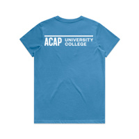 Womens T-Shirt - Blue Thumbnail